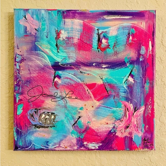 Original Abstract Butterfly 🦋 Painting - Picture 4 of 4